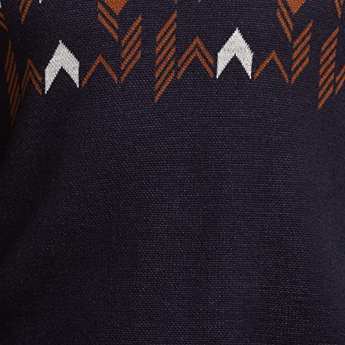 Colorplus Tailored Fit Blue Sweater for Men