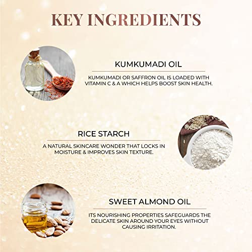 Just herbs 8 in 1 Herbal Metallic-shimmer finish, Long Lasting & Ultra Smooth Eye Shadow Lidsticks with Kumkumadi - 12gm (Herbi -Wore)