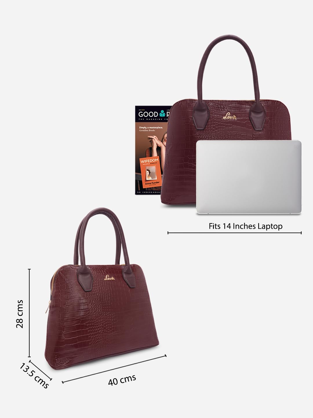 Lavie Women's Mimi Large Dome Satchel Bag | Ladies Purse Handbag