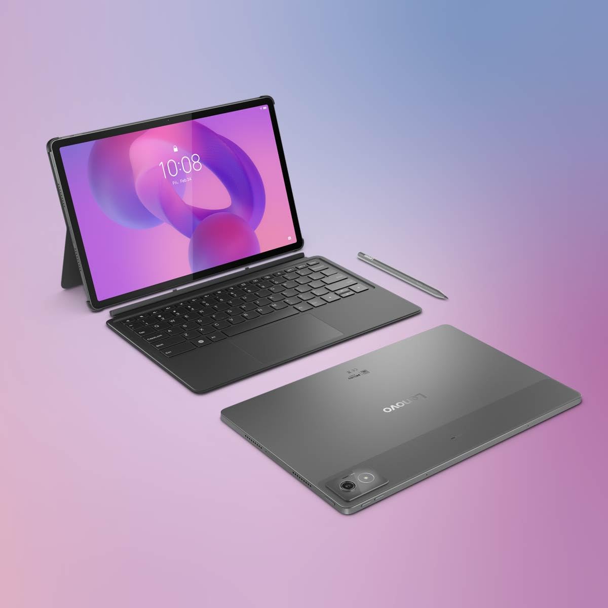Lenovo {Smartchoice} Idea Tab Pro with Pen Plus & Keyboard|12.7" 3K Display|144 Hz Refresh|12 GB RAM, 256 GB ROM| AI-Enabled| MediaTek Dimensity 8300|4 JBL Speakers|10200 mAh Battery with 45 W Charger