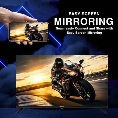 Uniboom_Optima Series102 cm (40 inch)HD Smart LED TV | Android TV with Voice Command App |5000+ Free Movies |30W Sonic Boom Speakers| 500+ Certified Apps |Mobile Remote |Mobile Screen Cast 40S-ULT-AED