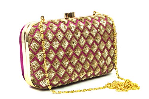 DUCHESS Women & Girls Wine Box Clutch