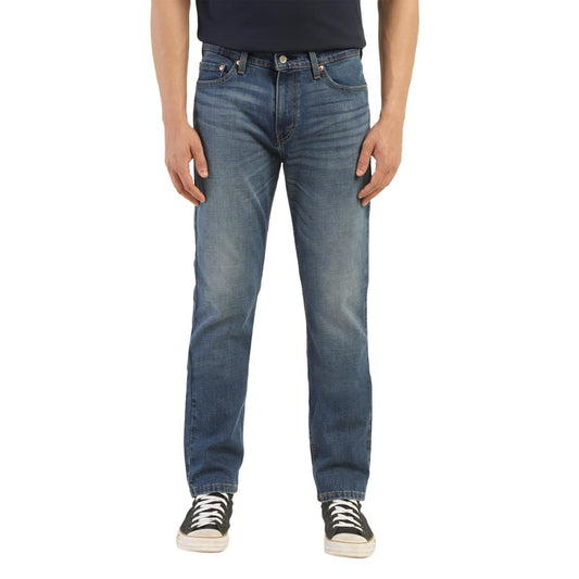 Levi's Men's Mid Rise 511 Slim Fit Mid-Rise Jeans Mid Indigo | Size: 34