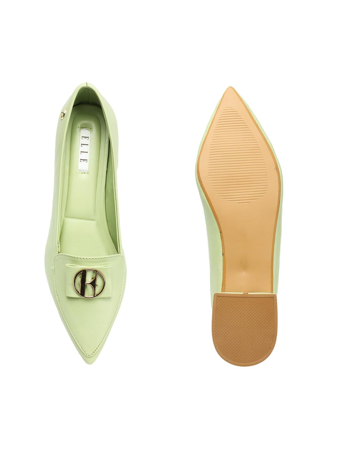 ELLE Women Shoes,Pista Green,UK-3
