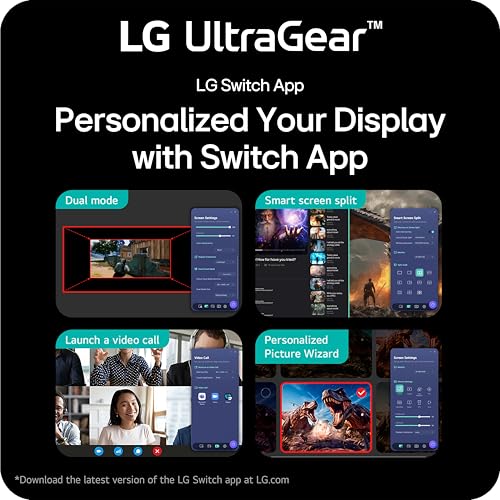 LG 27G640A-B 27-inch Ultragear QHD (2560 x 1440) IPS Gaming Monitor, 300Hz, 1ms, NVIDIA G-Sync, AMD FreeSync Premium, VESA DisplayHDR 400, HDMI 2.1, USB Type-C, Tilt/Height/Swivel/Pivot Stand, Black