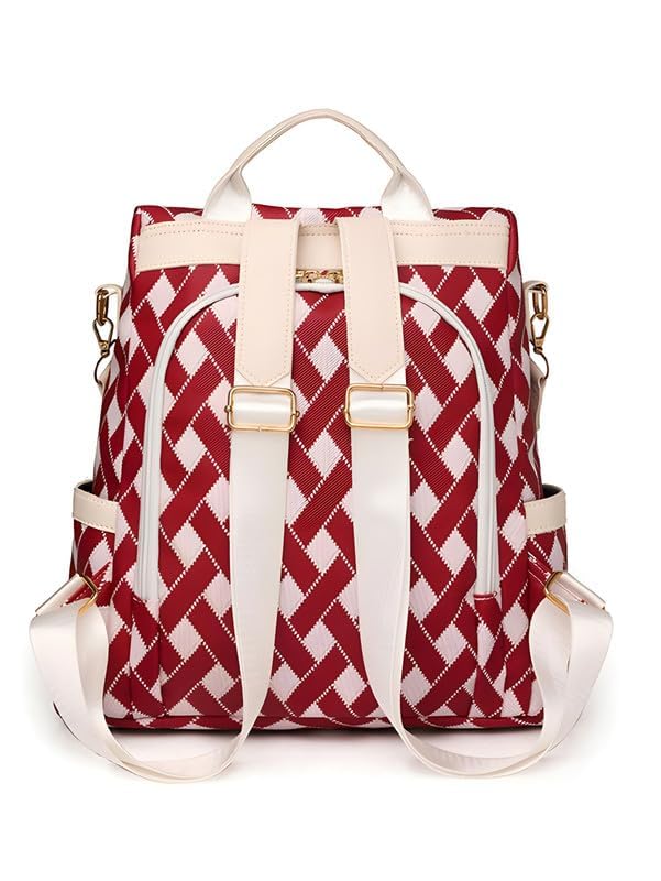 ShopyVid Girls Antitheft Backpack for Women | Tuition Bag | College | Rakhi Gifts for Sister