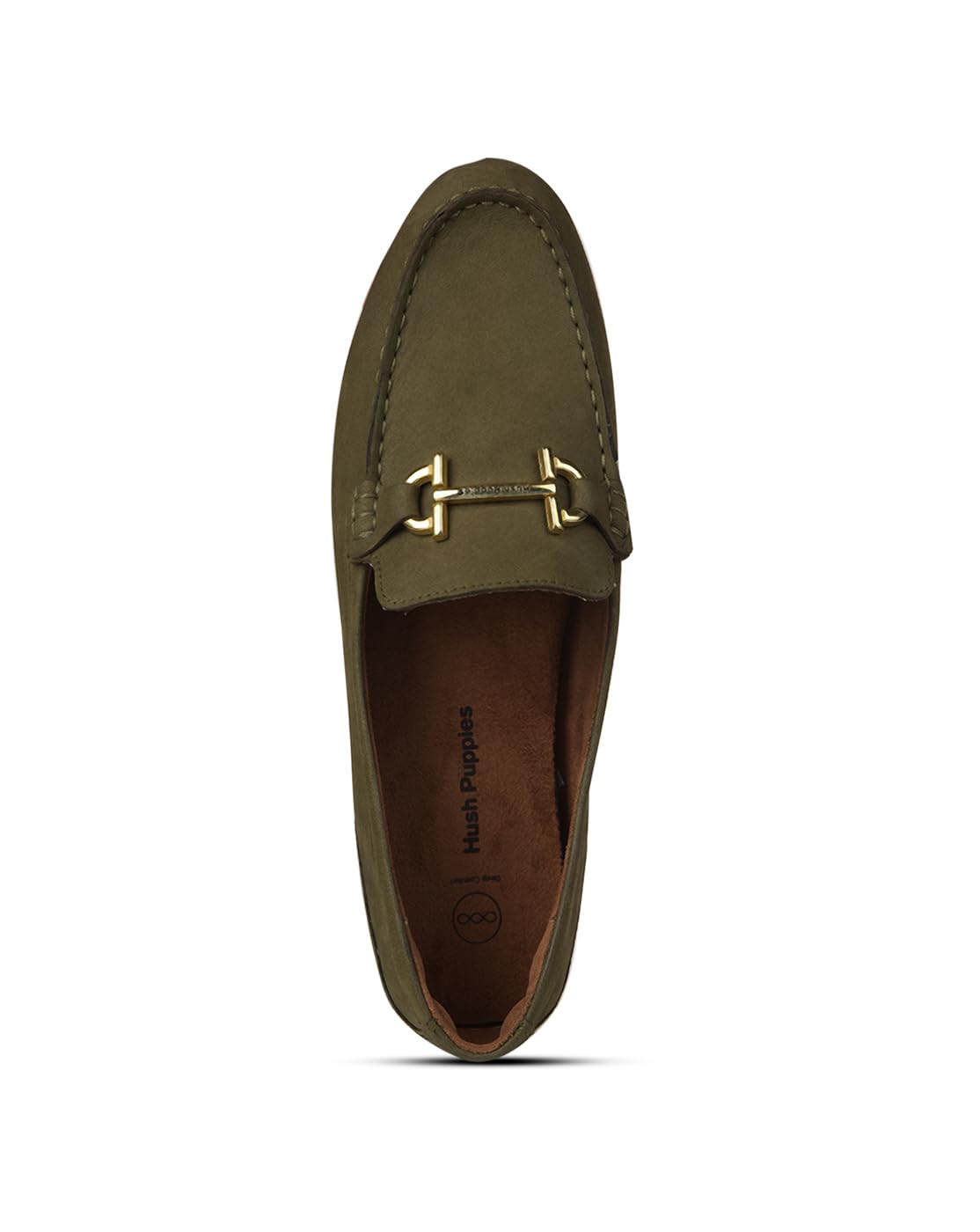 Hush Puppies Women's Casual Loafer - Comfortable, Stylish Everyday Footwear with Soft Cushioned Insole and Durable Sole Green