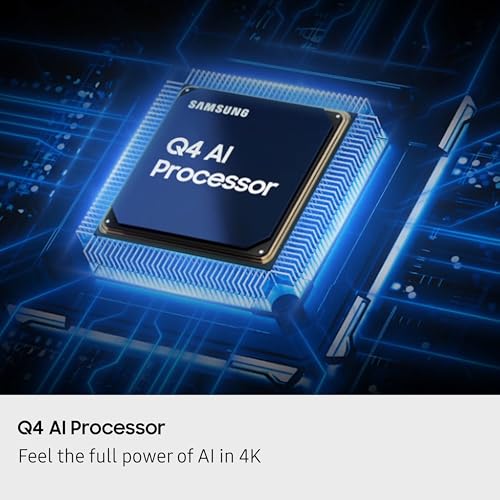 Samsung 138 cm (55 inches) Vision AI 4K Ultra HD Smart QLED TV QA55QEF1AULXL