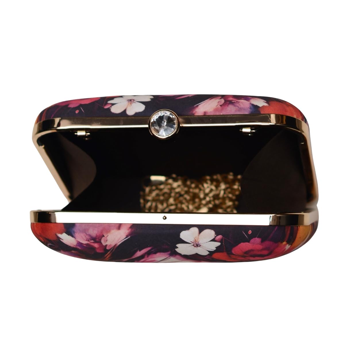 Artklim Girl Portrait Printed Clutch