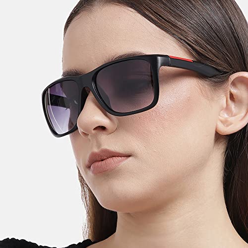 Carlton London Women Square Sunglasses With UV Protected Lens