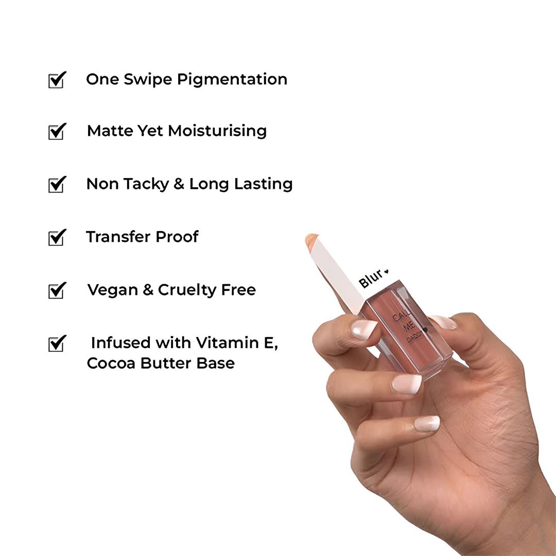 Blur india Perfect Mini Plum Lip Kit | Plum Lipstick + Mauve Gloss + Berry Lip Liner