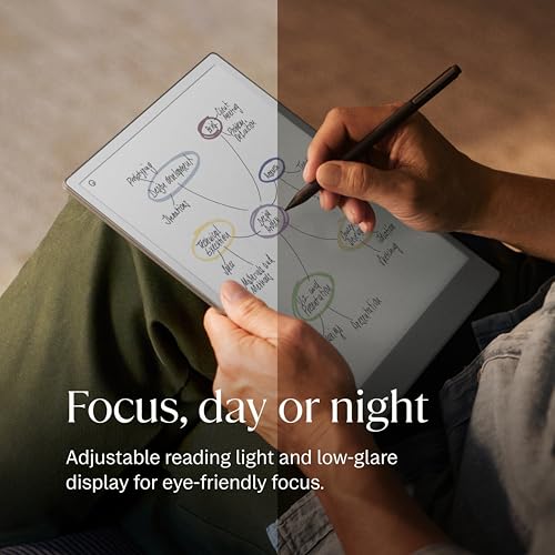 reMarkable Paper Pro Bundle Includes 11.8'' Paper Tablet and Marker Plus Pen with Eraser Gray
