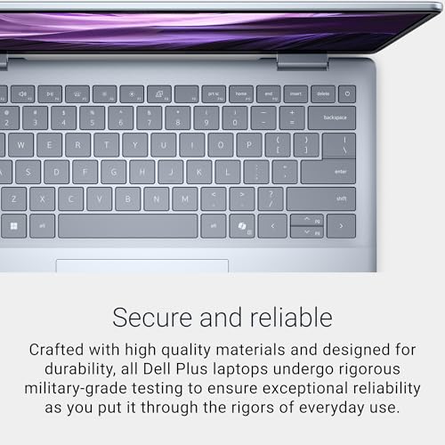 Dell DB14250 14" (35.56 cm) AI Laptop Intel Core Ultra 5 226V Processor, 16GB RAM, 512GB SSD, ARC Graphics, 2.5K Display, IPS ComfortView Plus, 300nits. Backlit KB, FPR, Win 11, Thin & Light, Ice Blue