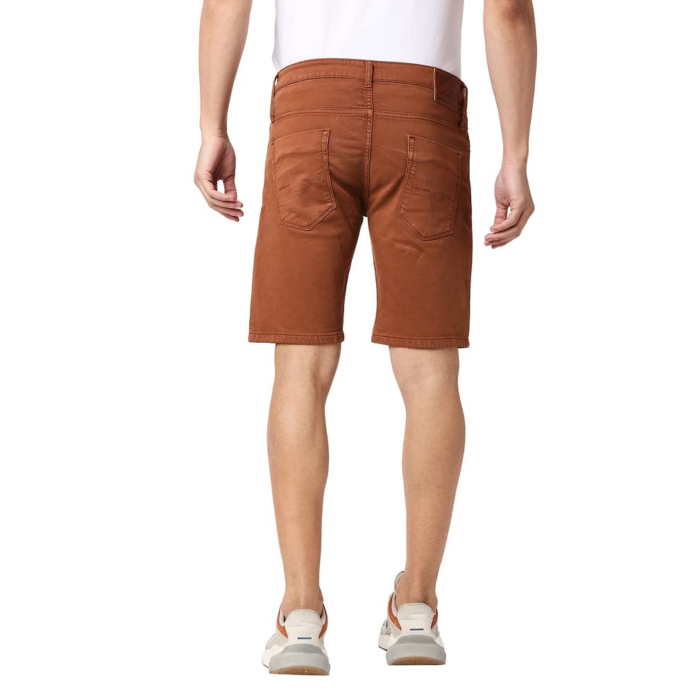 Pepe Jeans Men's Chino Shorts (PM801029D65_Brick RED_30)
