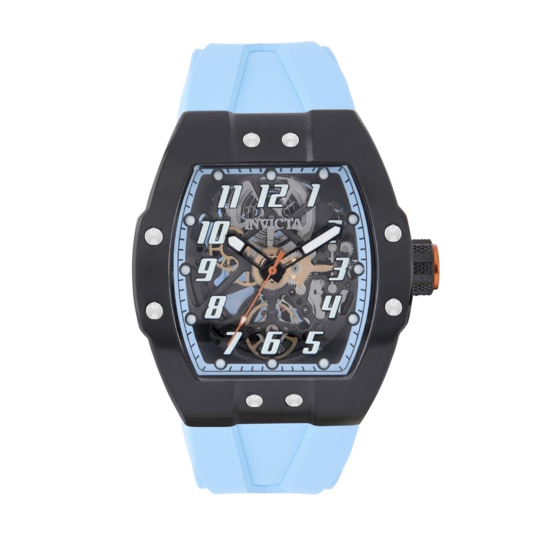 Invicta Silicone Analog Multi Dial Men Watch-43515, Multi-Color Band