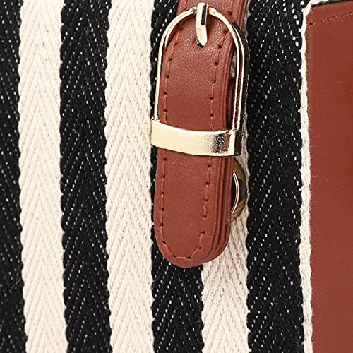 ACCESSHER stylish trendy Black and White Solid Sling Bag for girls and women pack of 1