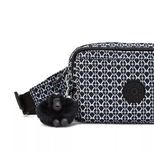 Kipling womens Abanu Mini 2-In-1 Convertible Crossbody, Signature Print, 9.5''L x 6.75''H x 3.5''D