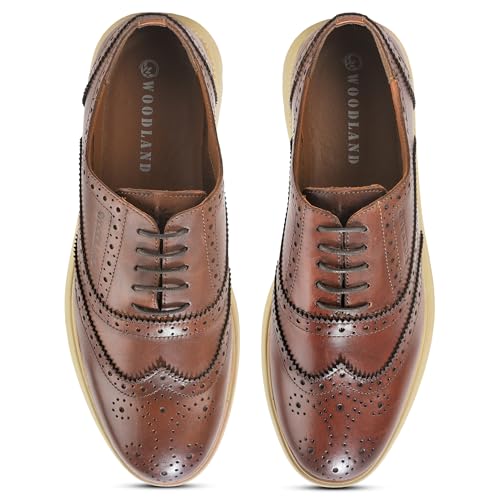 Woodland Men's Brown Softy Crust Casual Shoes-7 UK (41EURO) (OGCC 4608022)