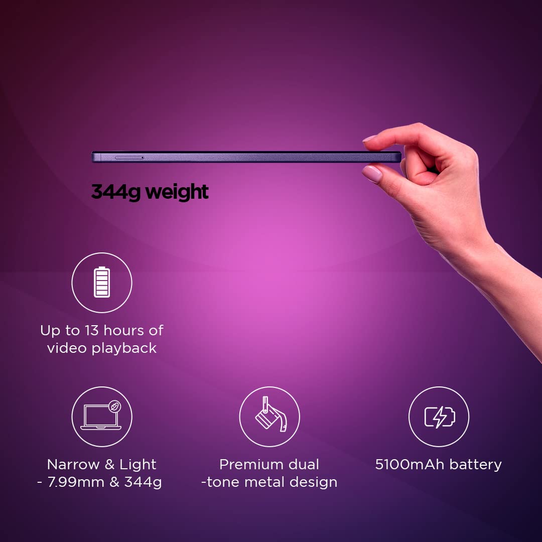 Lenovo Tab M9| WiFi+4G Tablet| 9 Inch (22.86 cm) HD Display| 4GB RAM, 64GB Storage (Expandable Upto 128 GB)| Dual Speaker with Dolby Atmos| Arctic Grey (ZAC60016IN)