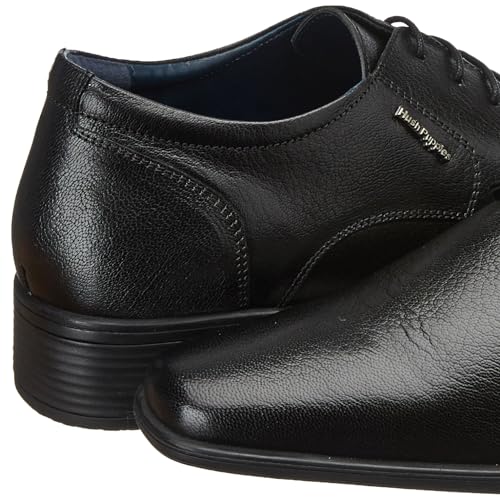 Hush Puppies Men HPO2 Flex Derby E 23 Black Shoe UK 8 (8246006)