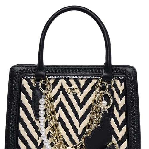 Akiki London Women's Jacqley Satchel Handbag | Satchel Bag for Work | Ladies purse | Stylish Shoulder Bag | Gift For Women