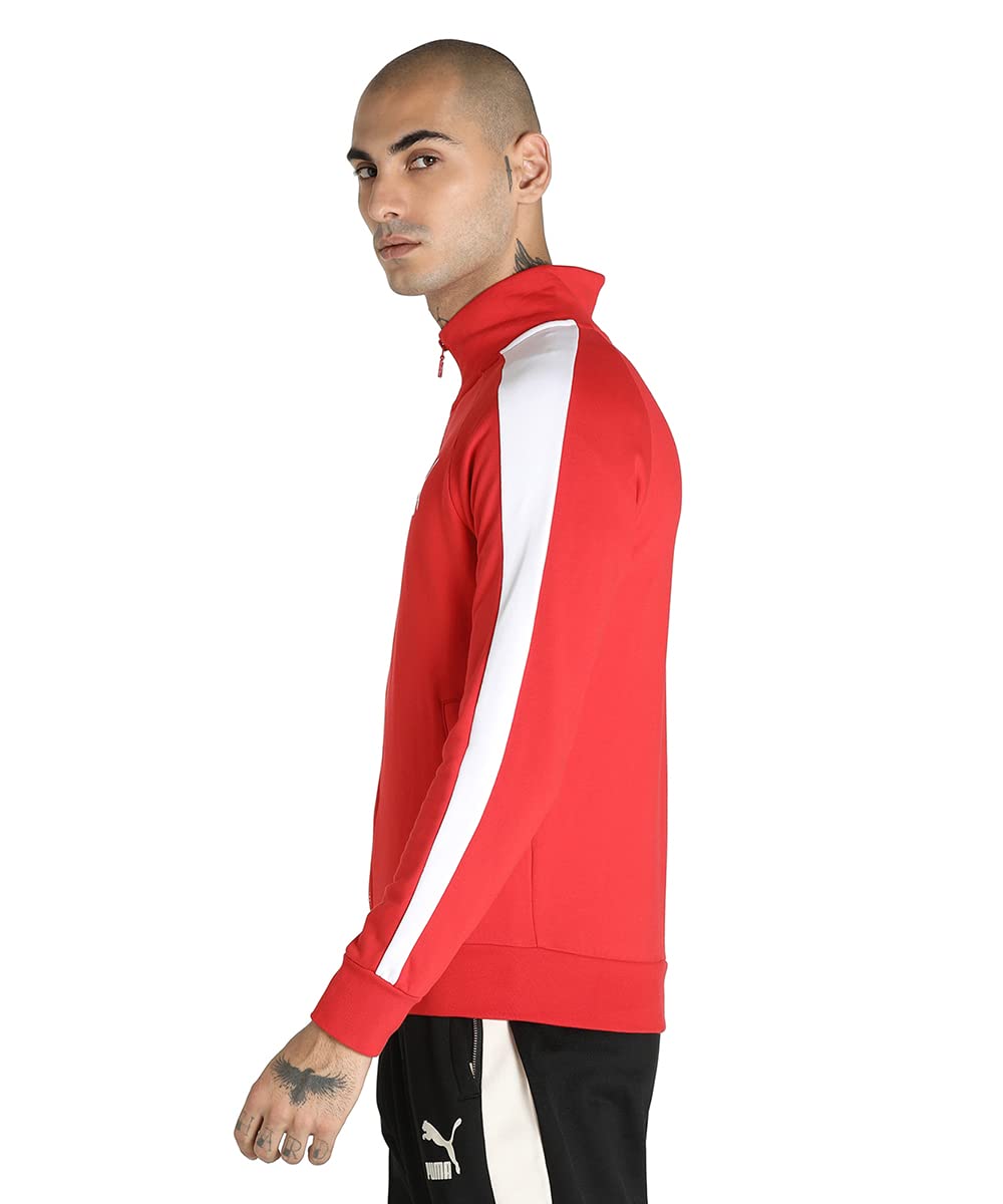 Puma Men's Cape Coat (59597611_High Risk Red_XL)