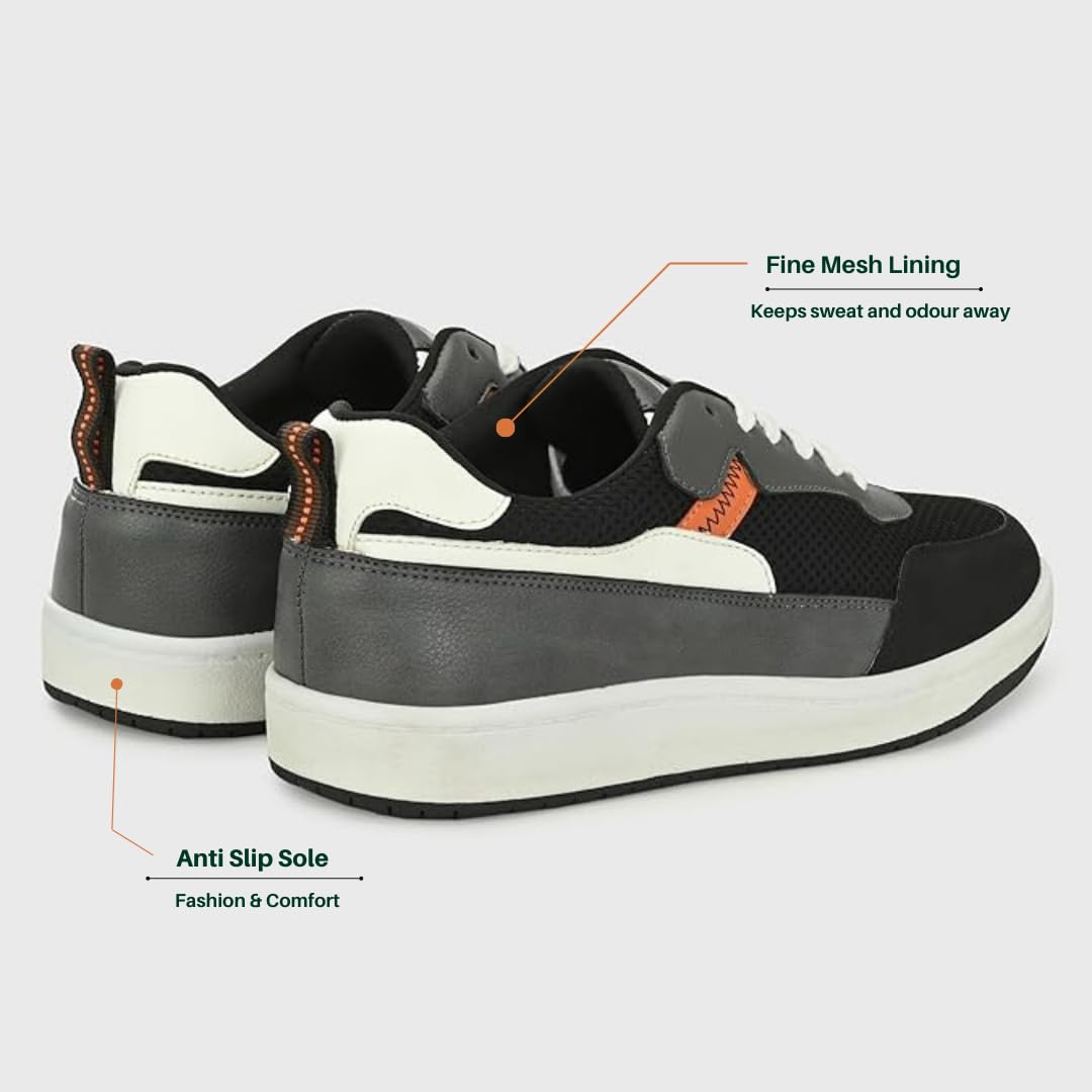 Cruiser Men's Benedict Black 2 Sneakers_7 UK (2507-3)