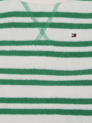 Girls Slim Fit Striped Cotton T-Shirt