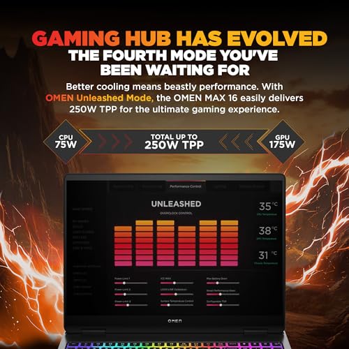 HP Smartchoice Omen 16 Max, AMD Ryzen AI 9 HX 375, 12GB RTX 5070 Ti, 32GB DDR5, 1TB SSD, 2K,165Hz, 400 nits,3ms, IPS, 16''/40.6cm, Win11,Office24, Shadow Black, 2.71kg, ak0070ax, RGB Gaming Laptop