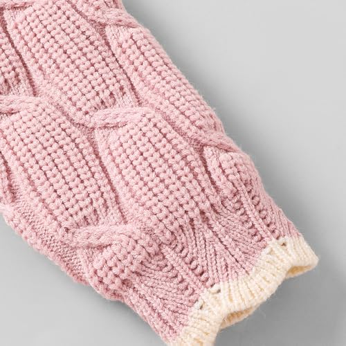Hopscotch Girls Pink Full Sleeves 2-Pc Floral Applique Pants Set For Age (2-3 Years)