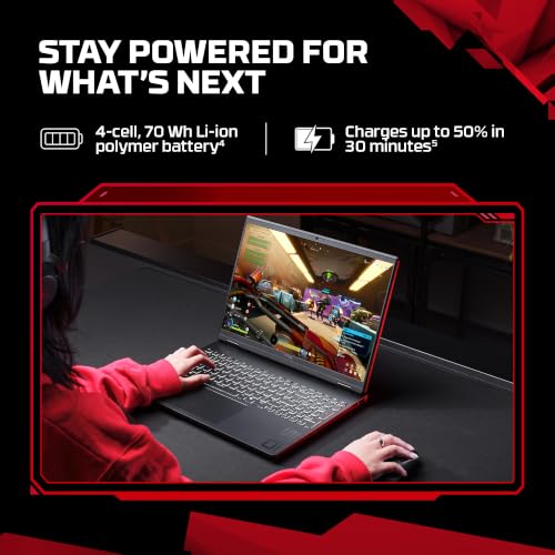 HP HyperX OMEN 15, Intel Core Ultra 9 275HX, 8GB-RTX 5070, 16GB DDR5, 1TB SSD, 2.5K(2560 x 1600),180Hz, 500 nits, 3ms, 15.3''/38.9cm, Win11, Office24, Black, 2.21kg, ga0251TX, RGB 4Zone Gaming Laptop
