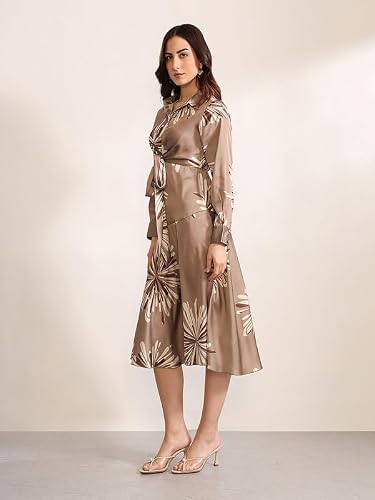 Kazo Spotlight Midi Dress (Multicolor L)