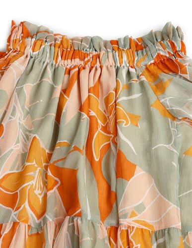U.S. POLO ASSN. Women's Chiffon Printed A-Line Dress