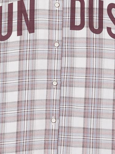 Max Girls Checked Shirt (Red_8-9 Y)