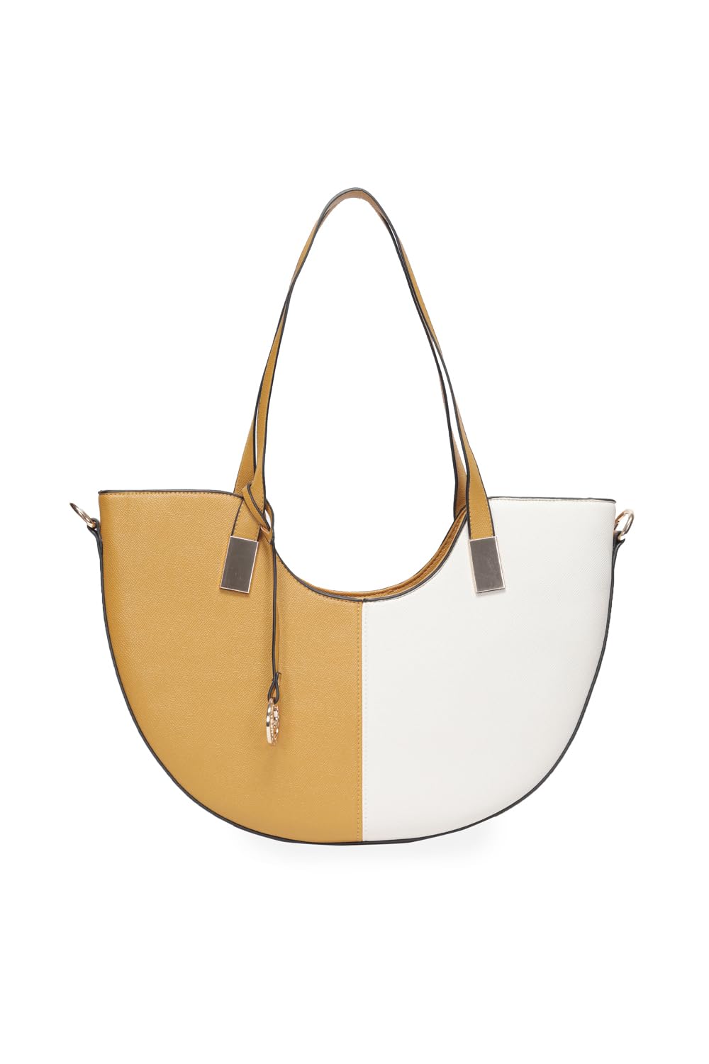 Women Yellow Casual Handbag