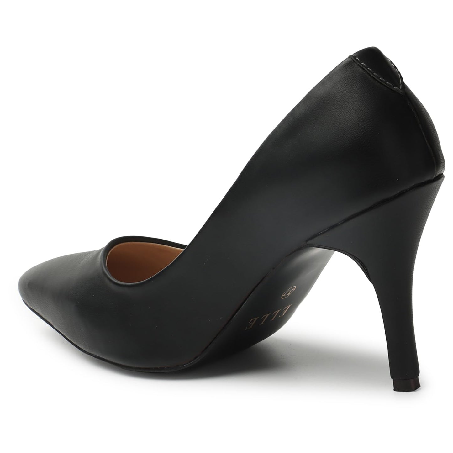 ELLE Women Pumps,Black,UK-7