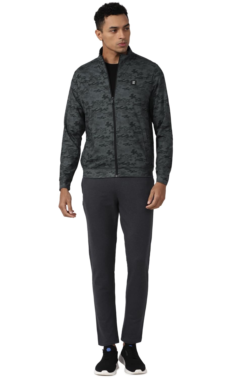 Van Heusen Men's A-Line Coat (VFJKARGFC98723_Grey