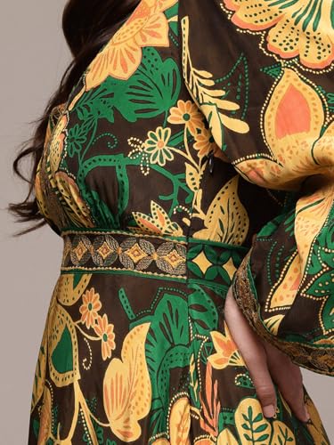 Ritu Kumar Brown Anisa Dress