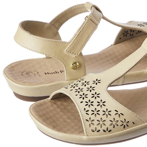 Hush Puppies Women's New Canna Sandal (5641418_WHITE_6 UK)