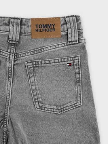 Tommy Hilfiger Girl's Loose Jeans (F25KGDB001_Grey_9-10Y)