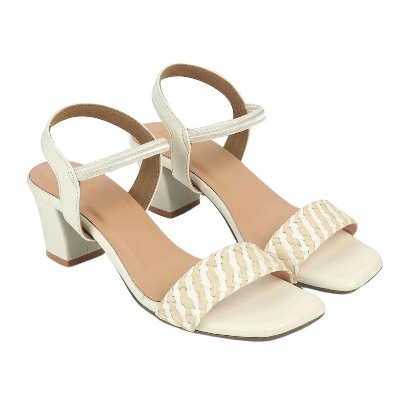 tresmode Cescross Women's Dress Block Heel Sandals