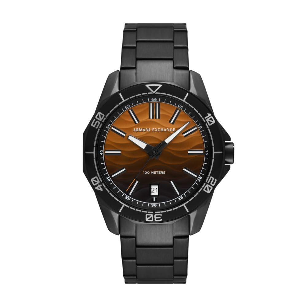 Armani Exchange Analog Black Dial Men's Watch-AX1964