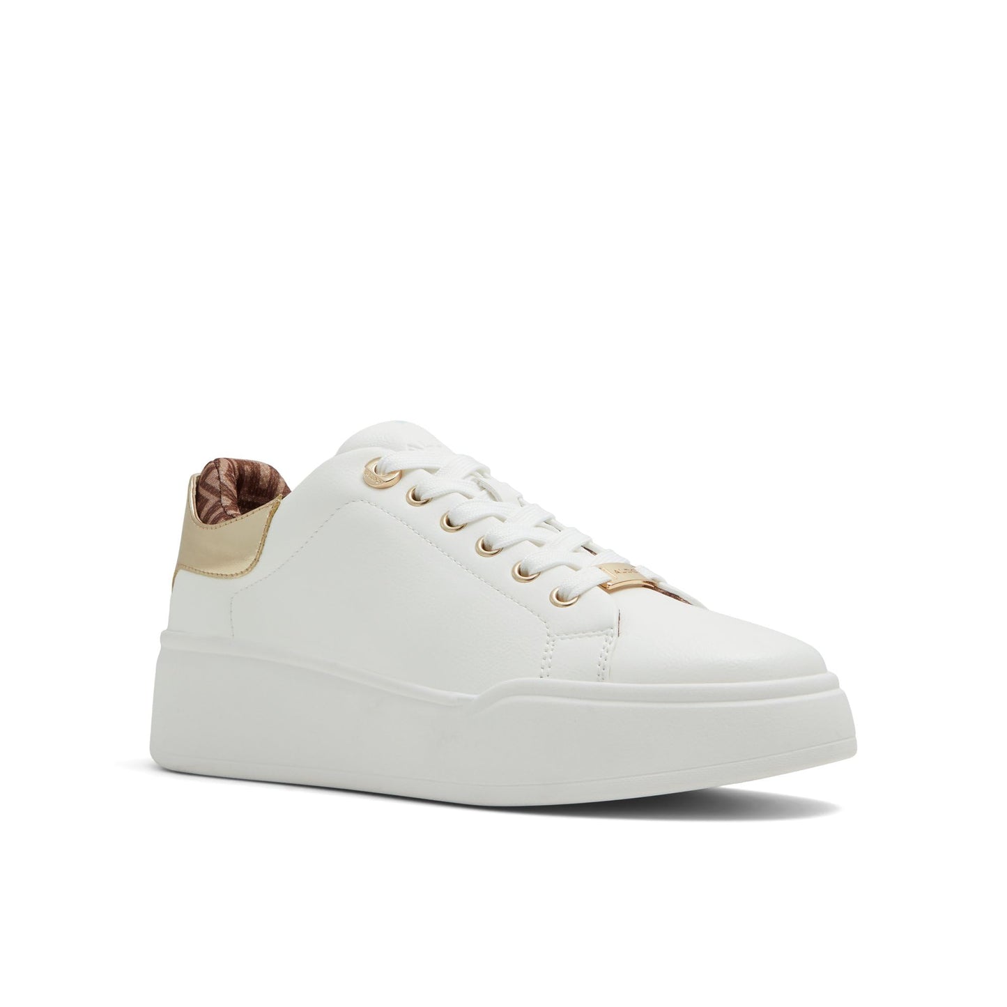 Aldo NINYA-IN712 Ladies Gold Flat Sneakers