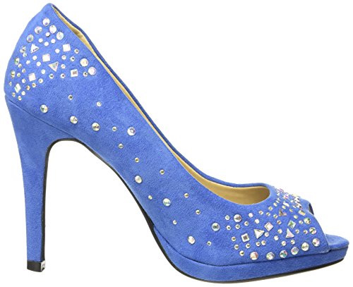 Carlton London Women's Silken Blue Pumps - 5 UK/India (38 EU)(CLL-4272)