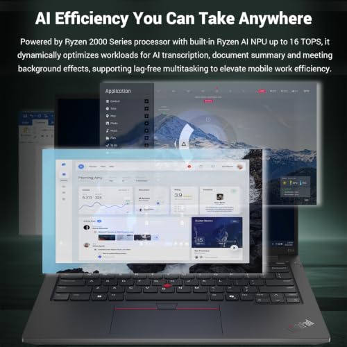 Lenovo ThinkPad E14 Gen 7 14" FHD+, AMD Ryzen 7 250 Business Laptop