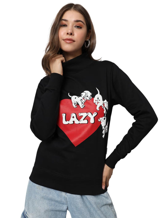 THE DRY STATE Colourblocked Casual Round Neck Full Sleeves Women Multicolor Pullover Sweater (L, Black 2)