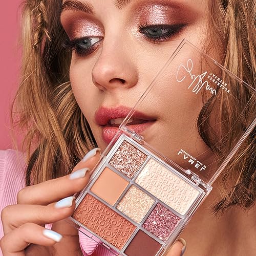 Lamel- SELFLOVE Eyeshadow Palette 401-Multi |Easily create beautiful looks |Soft, blendable texture |Matte, shiny, and pearlescent shades |No creasing or crumbling |8.5gm