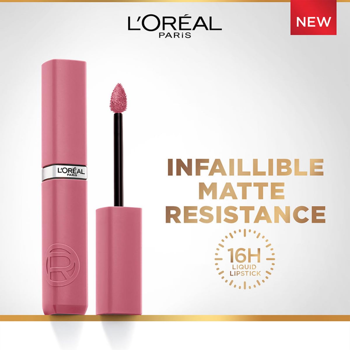 L'Oreal Paris Infallible Matte Resistance Liquid Lipstick, Road Tripping 240, 5 ml