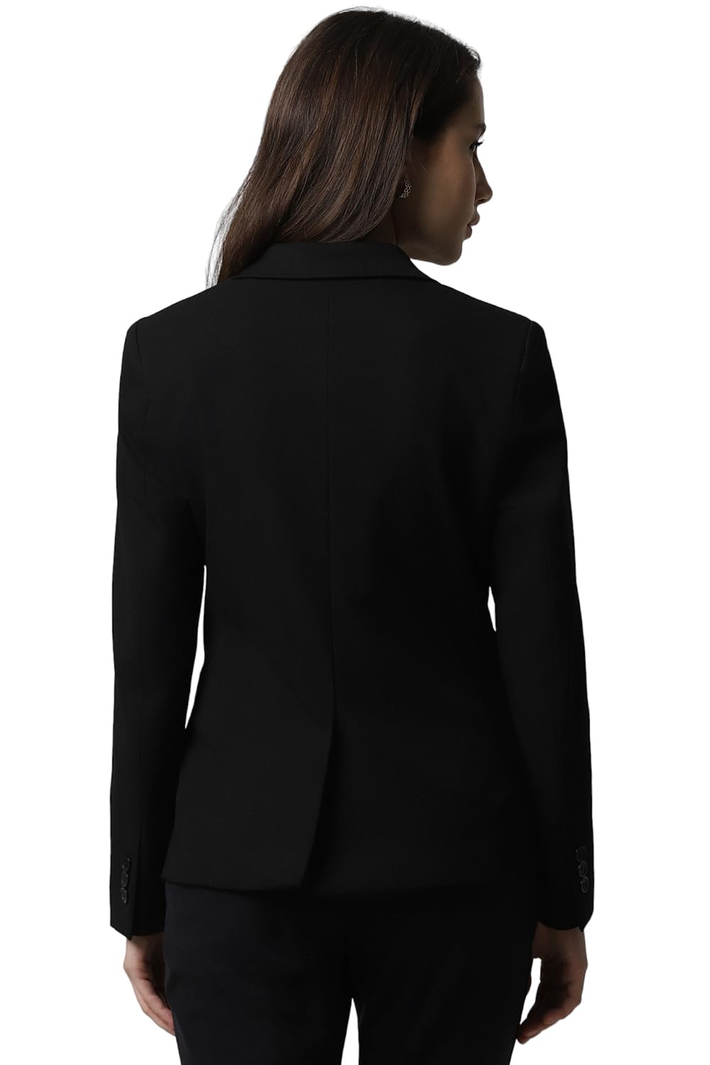 Van Heusen Women's Blazer (VWBZCRGBO23365_Black