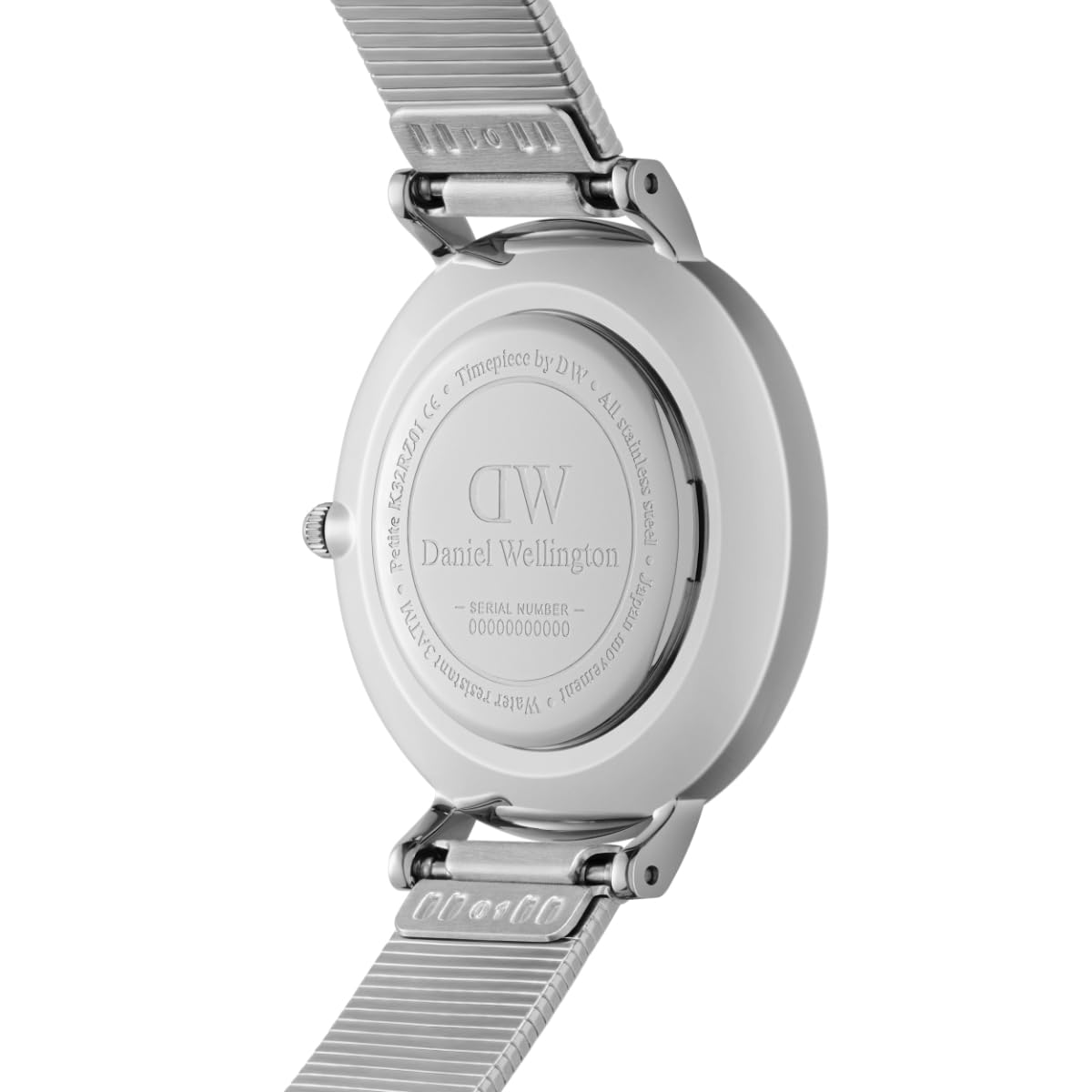 Daniel Wellington Petite Women Mother of Pearl White Round Dial Analog Watch - DW00100592K